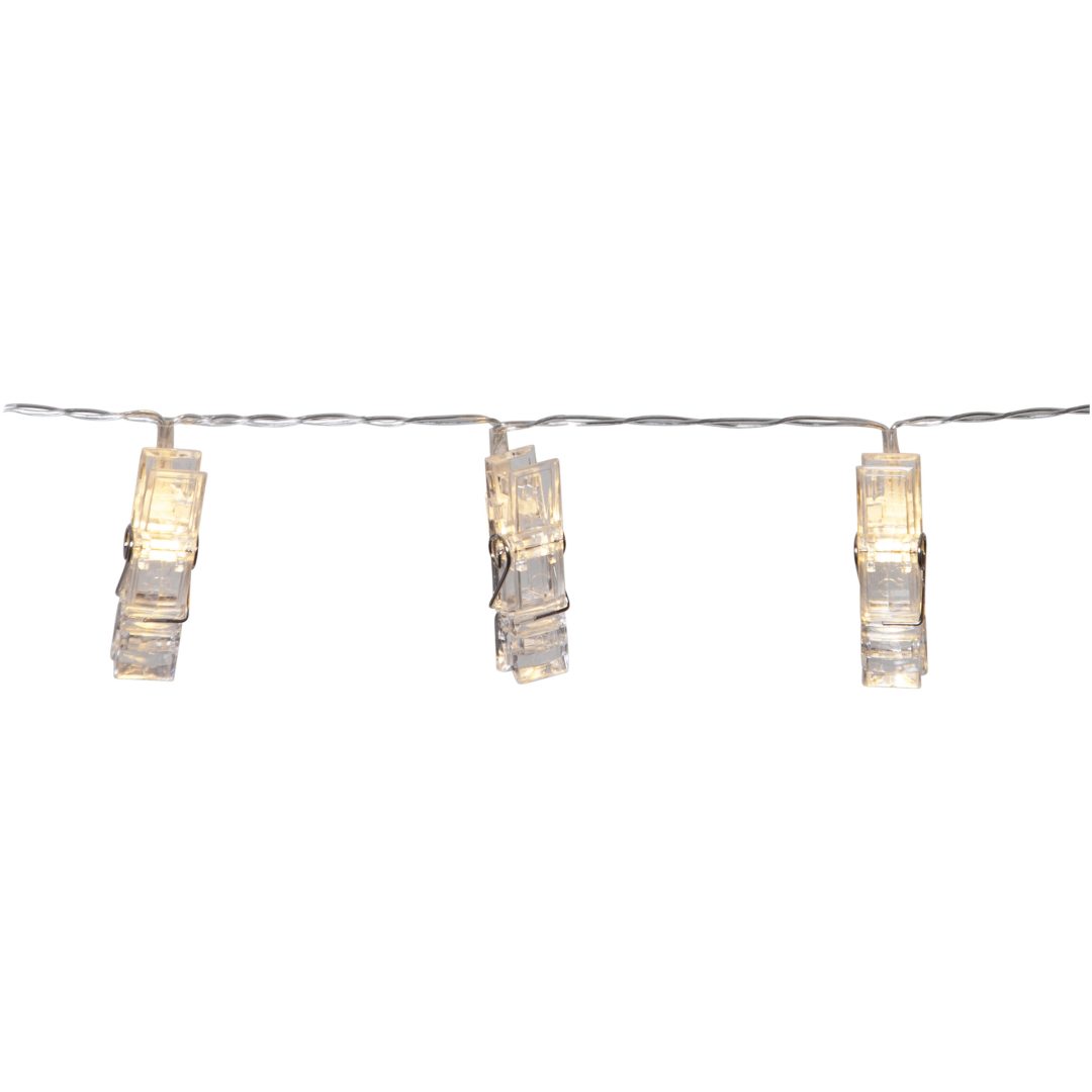 Ljusslinga Clippy Transparent Star Trading – bild 11