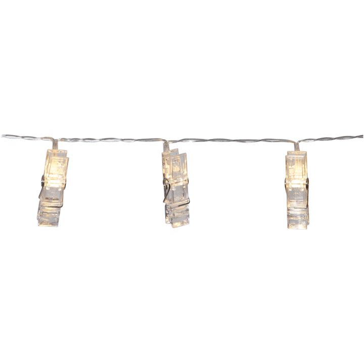 Ljusslinga Clippy Transparent Star Trading – bild 11
