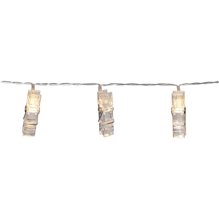 Ljusslinga Clippy Transparent Star Trading – bild 9