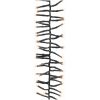 Ljusslinga cluster med 400 LED varmvit PVC vidaXL 7.4 m – miniatyr 3