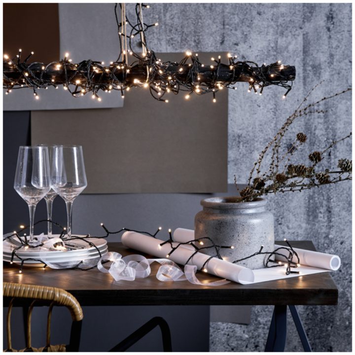 Ljusslinga Crispy Ice White Svart Star Trading – bild 6