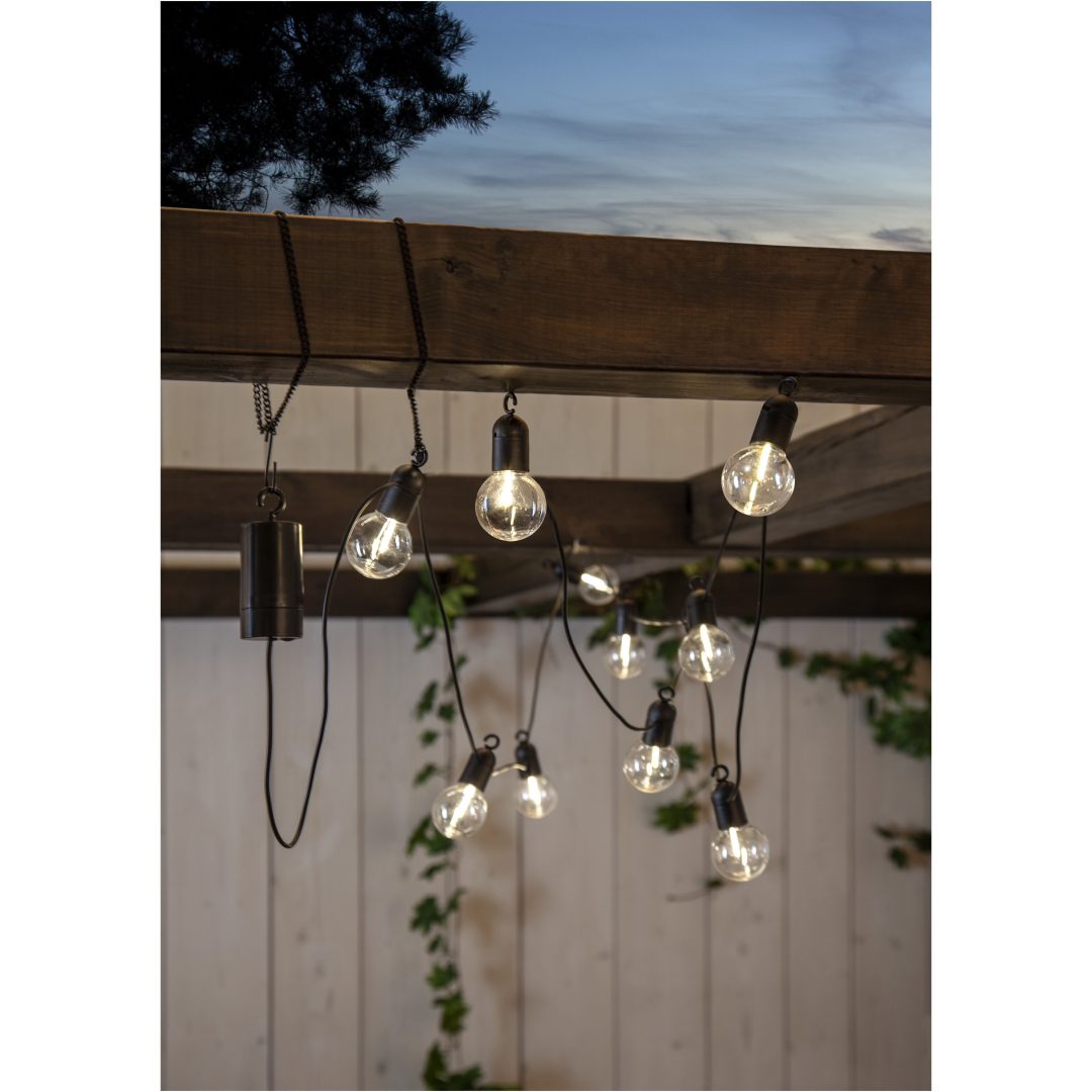 Ljusslinga Fiesta Transparent Star Trading – bild 5