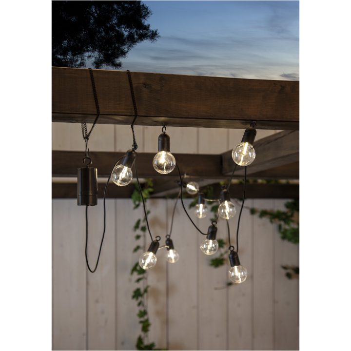 Ljusslinga Fiesta Transparent Star Trading – bild 5
