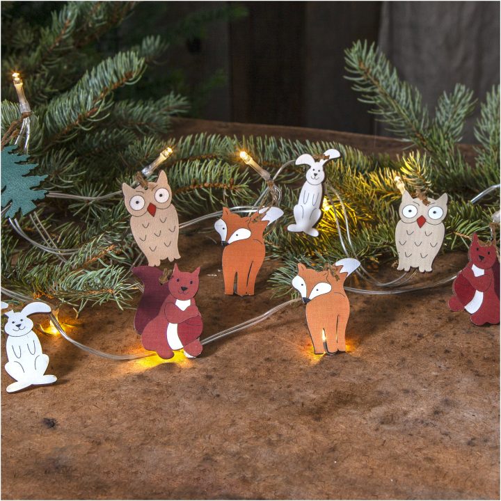 Ljusslinga Forest Friends Multi Star Trading – bild 6