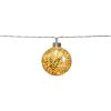Ljusslinga Glitter Guld Star Trading – miniatyr 2