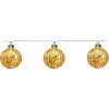 Ljusslinga Glitter Guld Star Trading – miniatyr 1