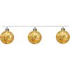 Ljusslinga Glitter Guld Star Trading – miniatyr 1