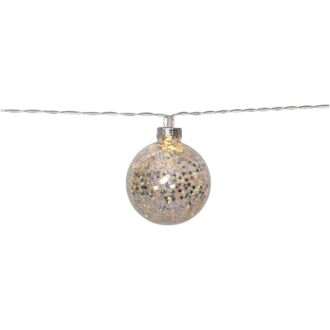 Ljusslinga Glitter Silver Star Trading – bild 2
