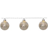 Ljusslinga Glitter Silver Star Trading