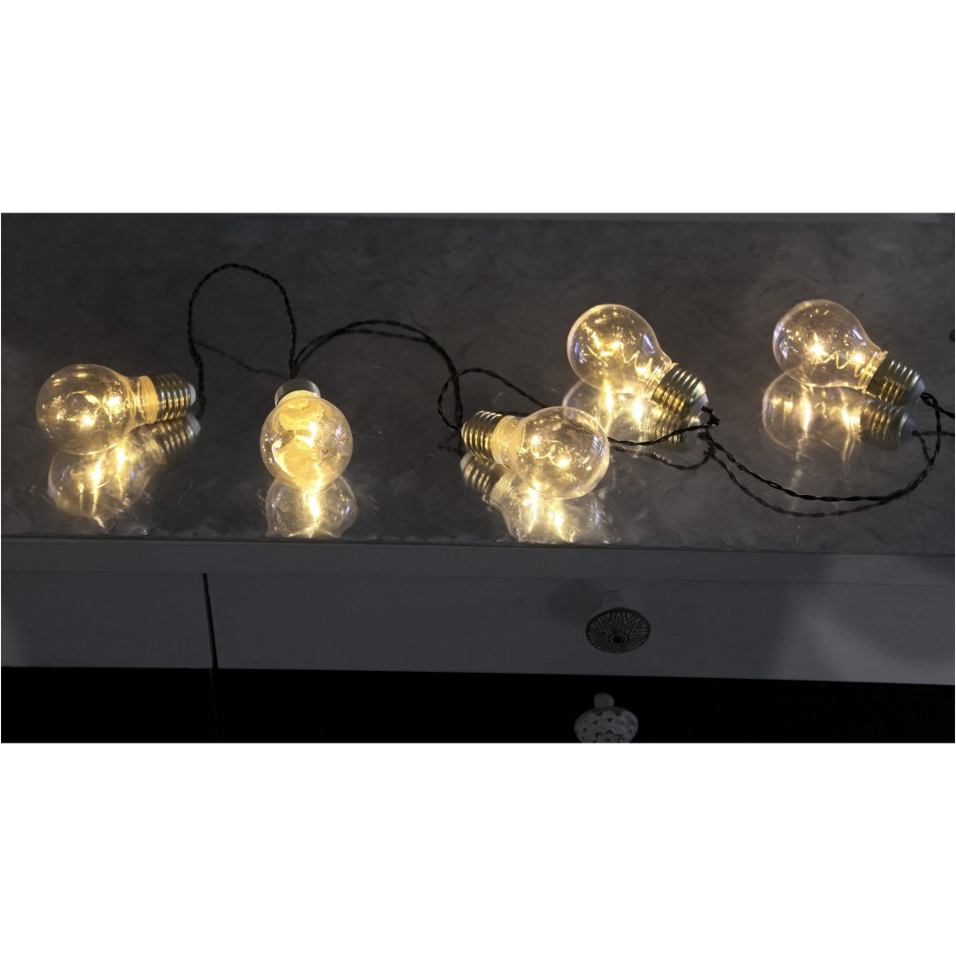 Ljusslinga Glow Svart Star Trading – bild 11