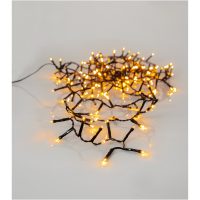 Ljusslinga Golden Warm White Svart Star Trading