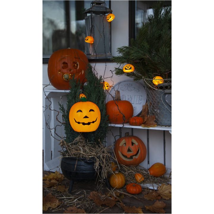 Ljusslinga Halloween Orange Star Trading – bild 2
