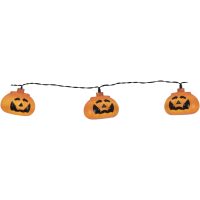 Ljusslinga Halloween Orange Star Trading