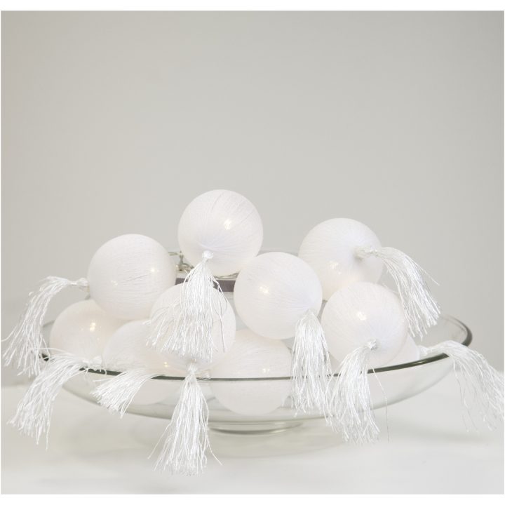 Ljusslinga Jolly Tassel Light Vit Star Trading – bild 4
