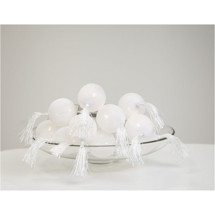 Ljusslinga Jolly Tassel Light Vit Star Trading – bild 3
