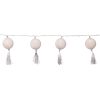 Ljusslinga Jolly Tassel Light Vit Star Trading – miniatyr 1