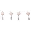 Ljusslinga Jolly Tassel Light Vit Star Trading – miniatyr 1