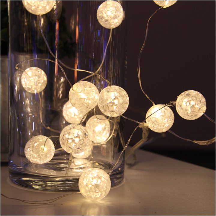 Ljusslinga Marble Transparent Star Trading – bild 8