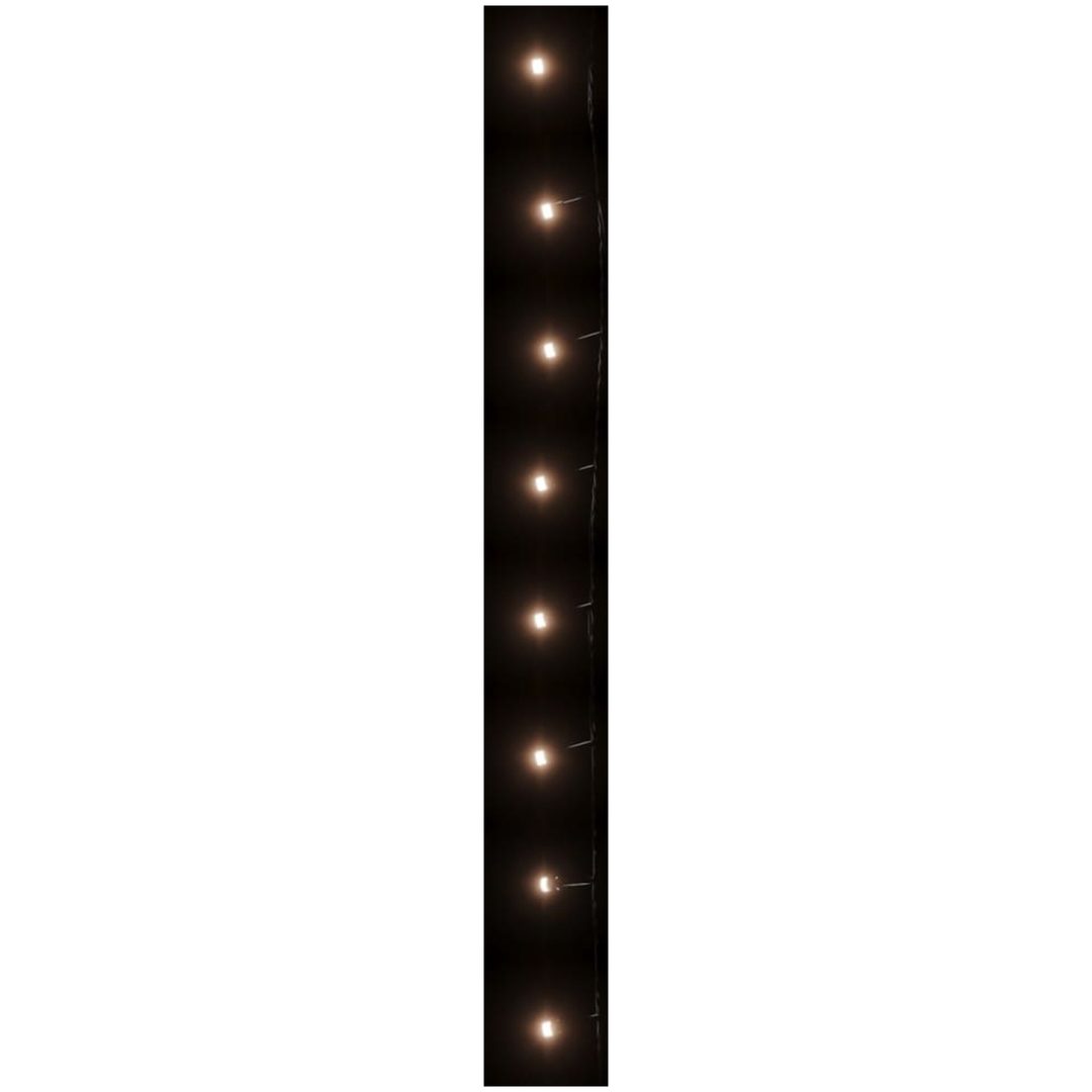 Ljusslinga med 1000 LED 8 ljuseffekter IP44 varmvit vidaXL 100 m – bild 4