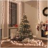 Ljusslinga med 1000 LED cluster varmvit PVC vidaXL 11 m – miniatyr 1