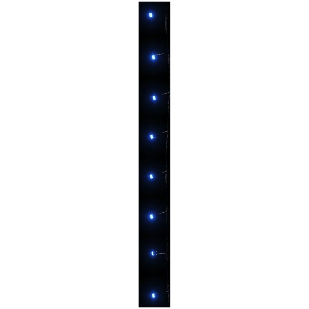 Ljusslinga med 150 LED blå 15 m PVC vidaXL 15 m – bild 5