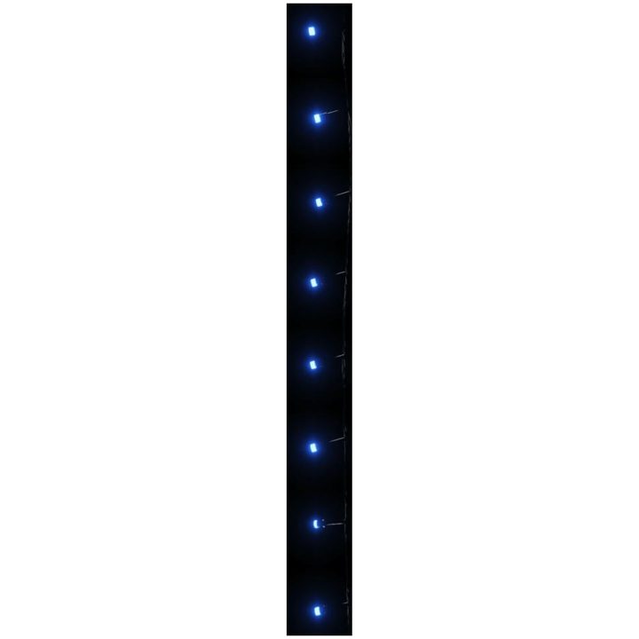 Ljusslinga med 150 LED blå 15 m PVC vidaXL 15 m – bild 5