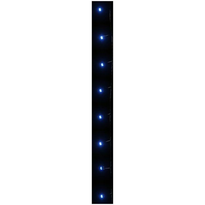 Ljusslinga med 2000 LED blå 200 m PVC vidaXL 200 m – bild 5