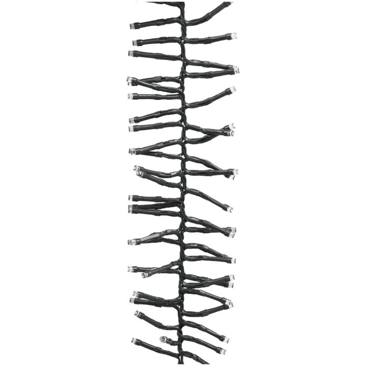 Ljusslinga med 2000 LED cluster kallvit PVC vidaXL 17 m – bild 6
