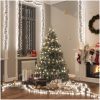Ljusslinga med 2000 LED cluster kallvit PVC vidaXL 17 m – miniatyr 1