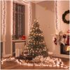 Ljusslinga med 2000 LED cluster varmvit 17 m PVC vidaXL 17 m – miniatyr 1
