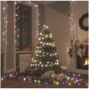 Ljusslinga med 2000 LED flerfärgad pastell 200 m PVC vidaXL 200 m – miniatyr 1