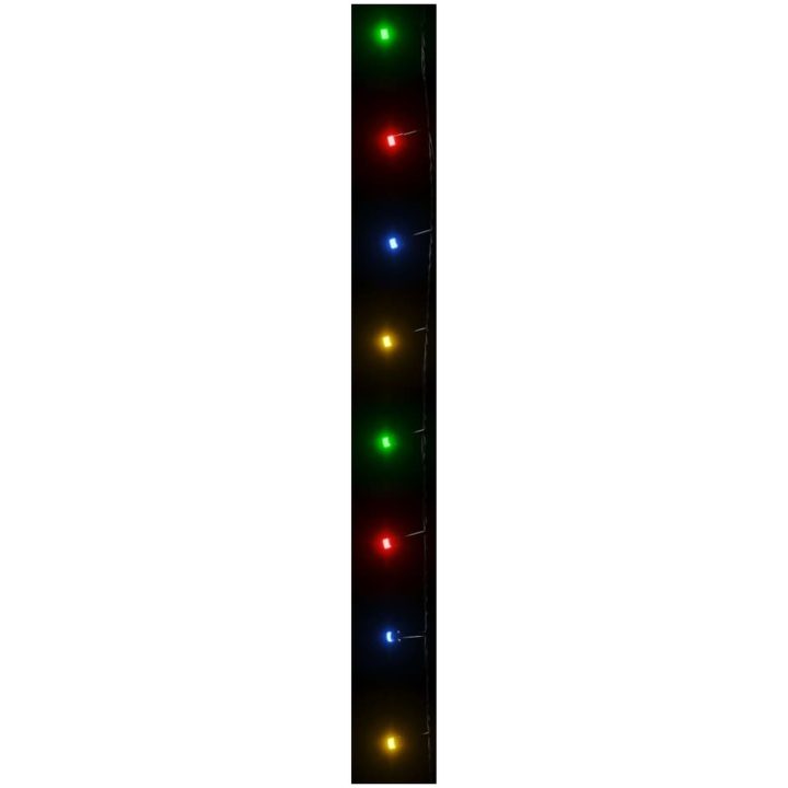 Ljusslinga med 300 LED flerfärgad 30 m PVC vidaXL 30 m – bild 4