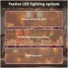 Ljusslinga med 300 LED varmvit 30 m vidaXL 30 m – miniatyr 8