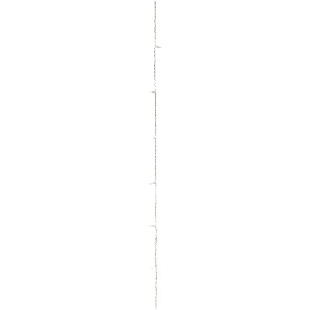 Ljusslinga med 300 LED varmvit PVC vidaXL 30 m – bild 3