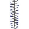 Ljusslinga med 3000 LED cluster blå PVC vidaXL 23 m – miniatyr 3