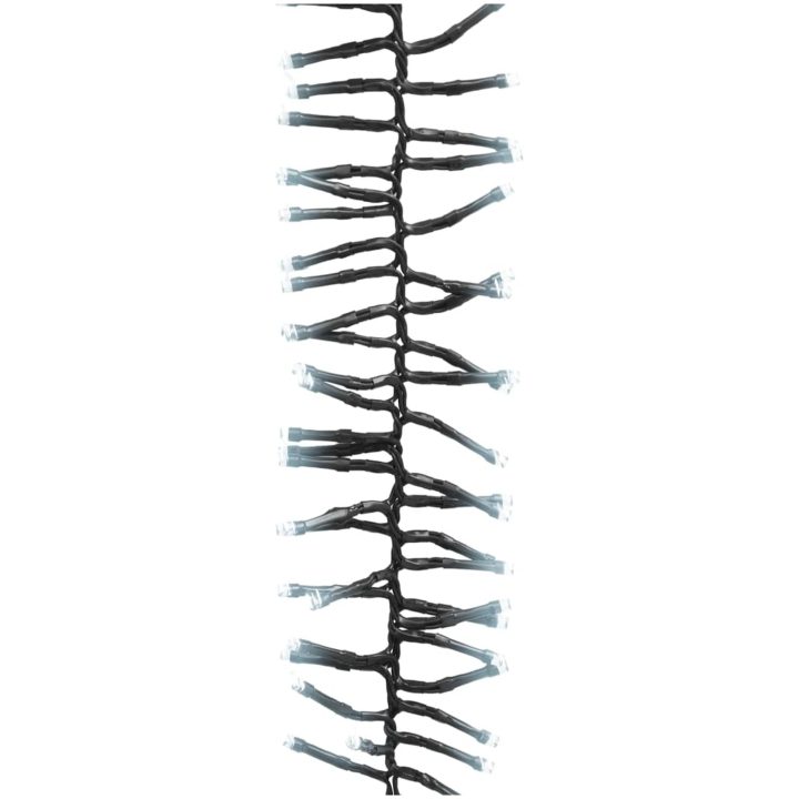 Ljusslinga med 3000 LED cluster kallvit 23 m PVC vidaXL 23 m – bild 3
