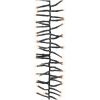 Ljusslinga med 3000 LED cluster varmvit 23 m PVC vidaXL 23 m – miniatyr 3