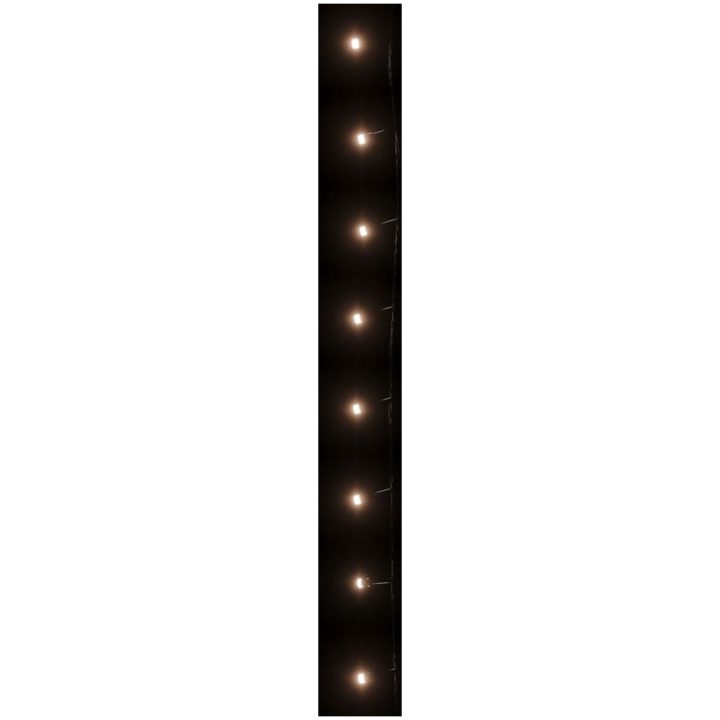 Ljusslinga med 400 LED 8 ljuseffekter varmvit vidaXL 40 m – bild 4
