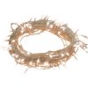 Ljusslinga med 400 LED varmvit PVC vidaXL 40 m – miniatyr 2