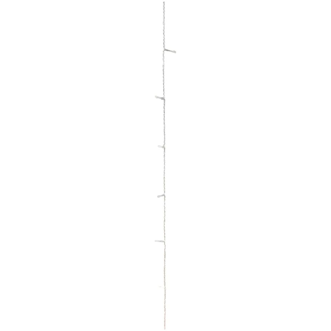 Ljusslinga med 400 LED varmvit PVC vidaXL 40 m – bild 6