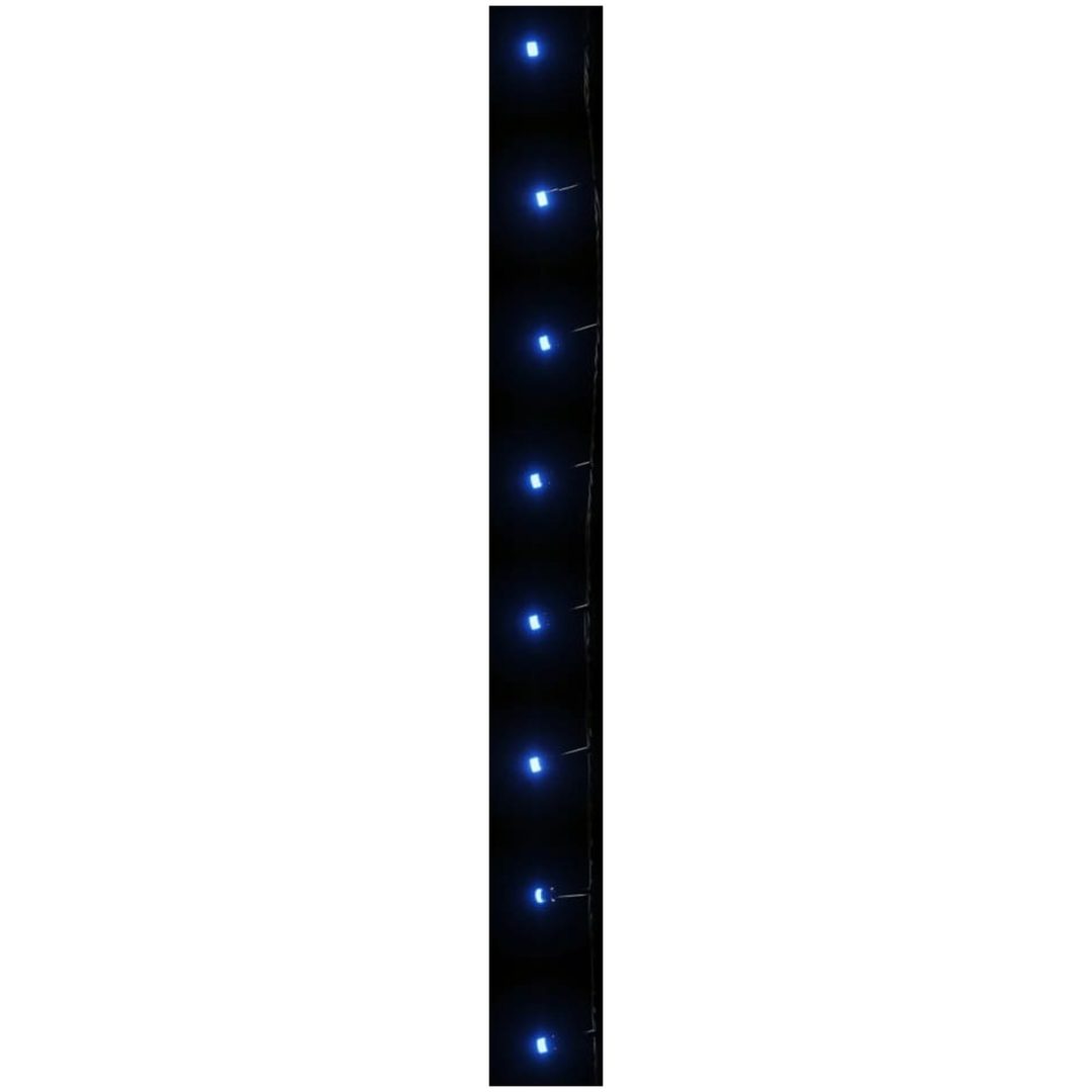 Ljusslinga med 600 LED blå PVC vidaXL 60 m – bild 5