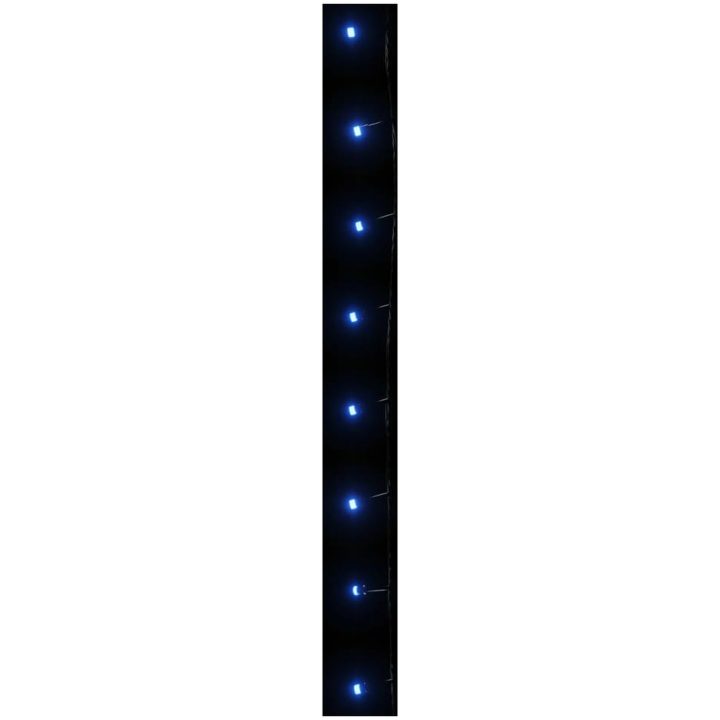 Ljusslinga med 600 LED blå PVC vidaXL 60 m – bild 5