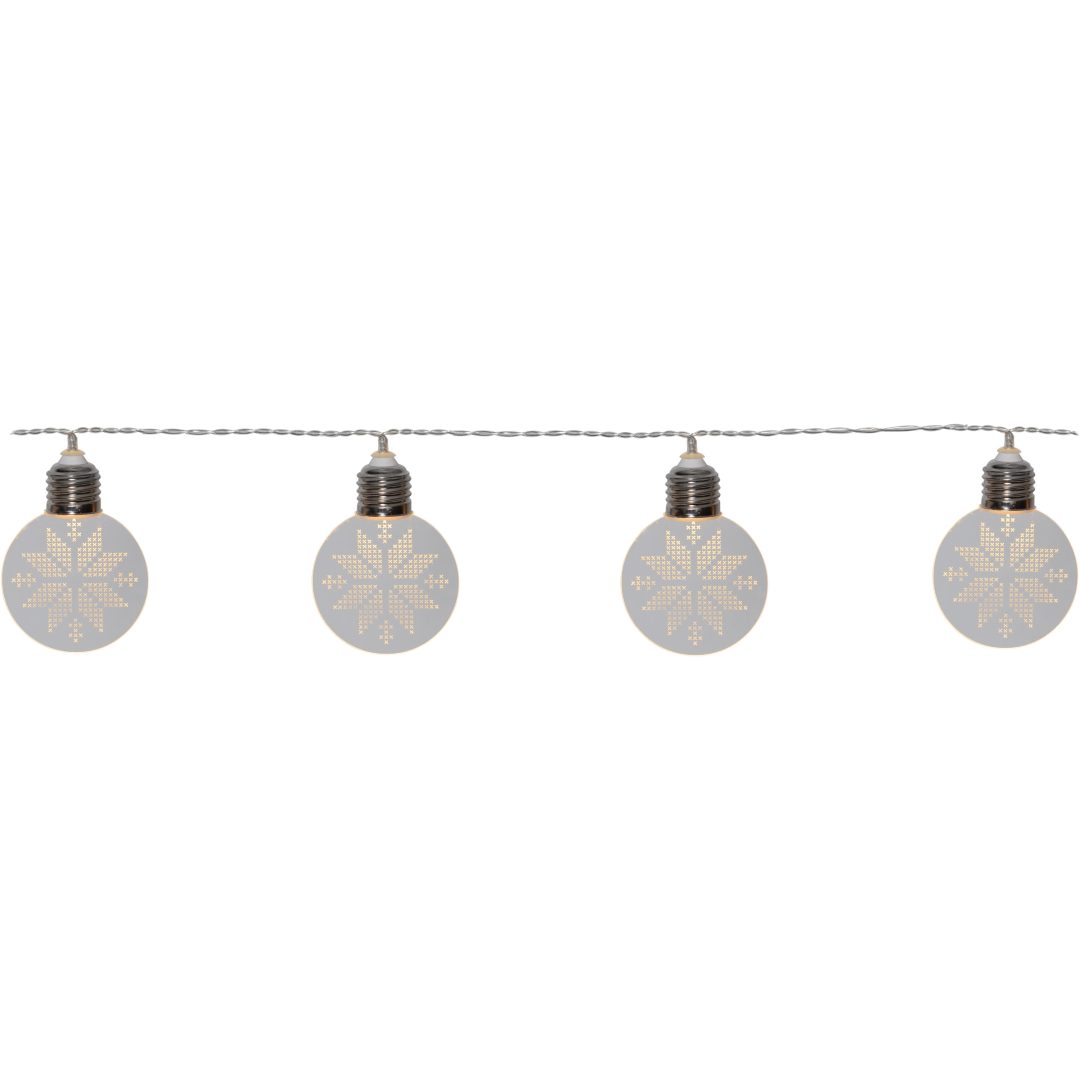 Ljusslinga Ornament Transparent Star Trading – bild 5