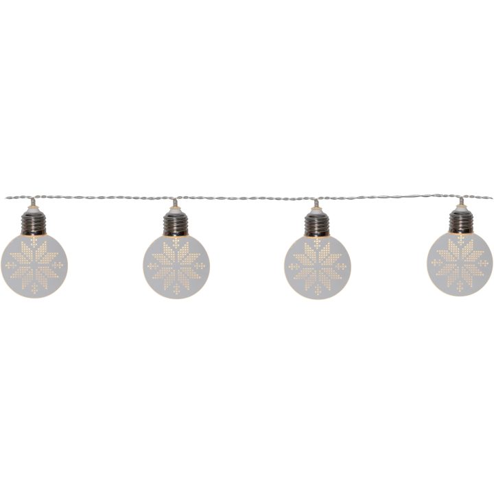 Ljusslinga Ornament Transparent Star Trading – bild 5