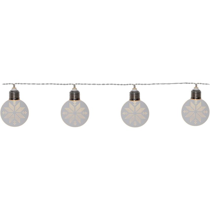 Ljusslinga Ornament Transparent Star Trading – bild 5