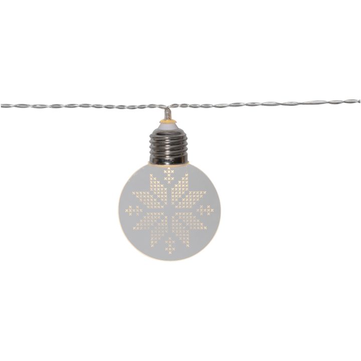 Ljusslinga Ornament Transparent Star Trading – bild 2