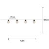 Ljusslinga Partaj Transparent Star Trading – miniatyr 6