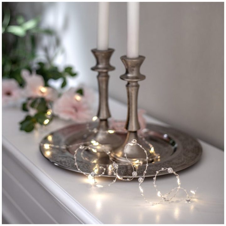 Ljusslinga Pearl Transparent Star Trading – bild 4