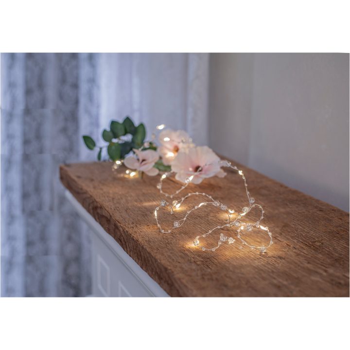 Ljusslinga Pearl Transparent Star Trading – bild 6