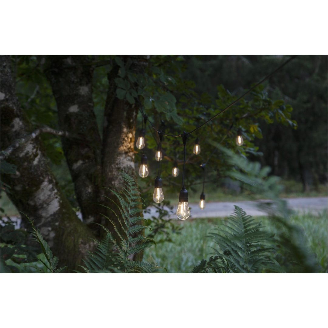 Ljusslinga String Light Svart Star Trading – bild 7